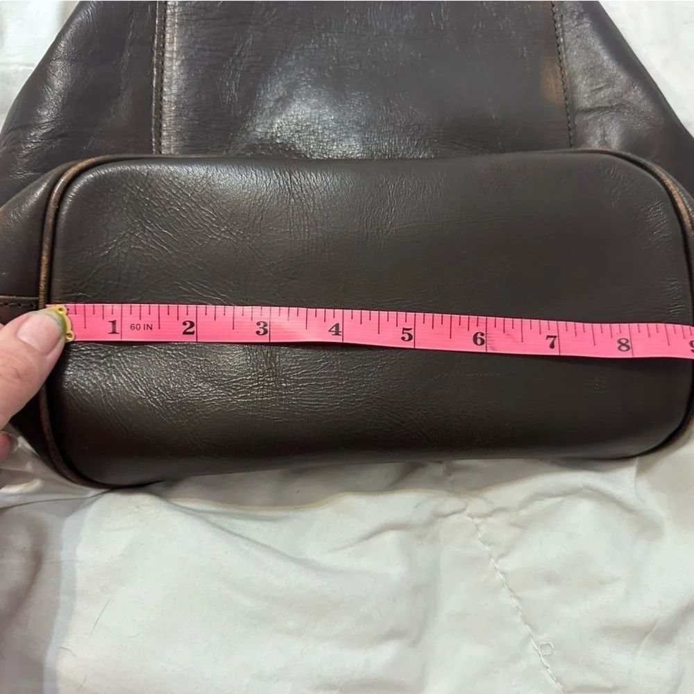 Patricia Nash Brown Leather Shoulder Bag - Picture 7 of 15